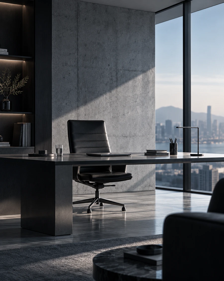 Premium office with a city view