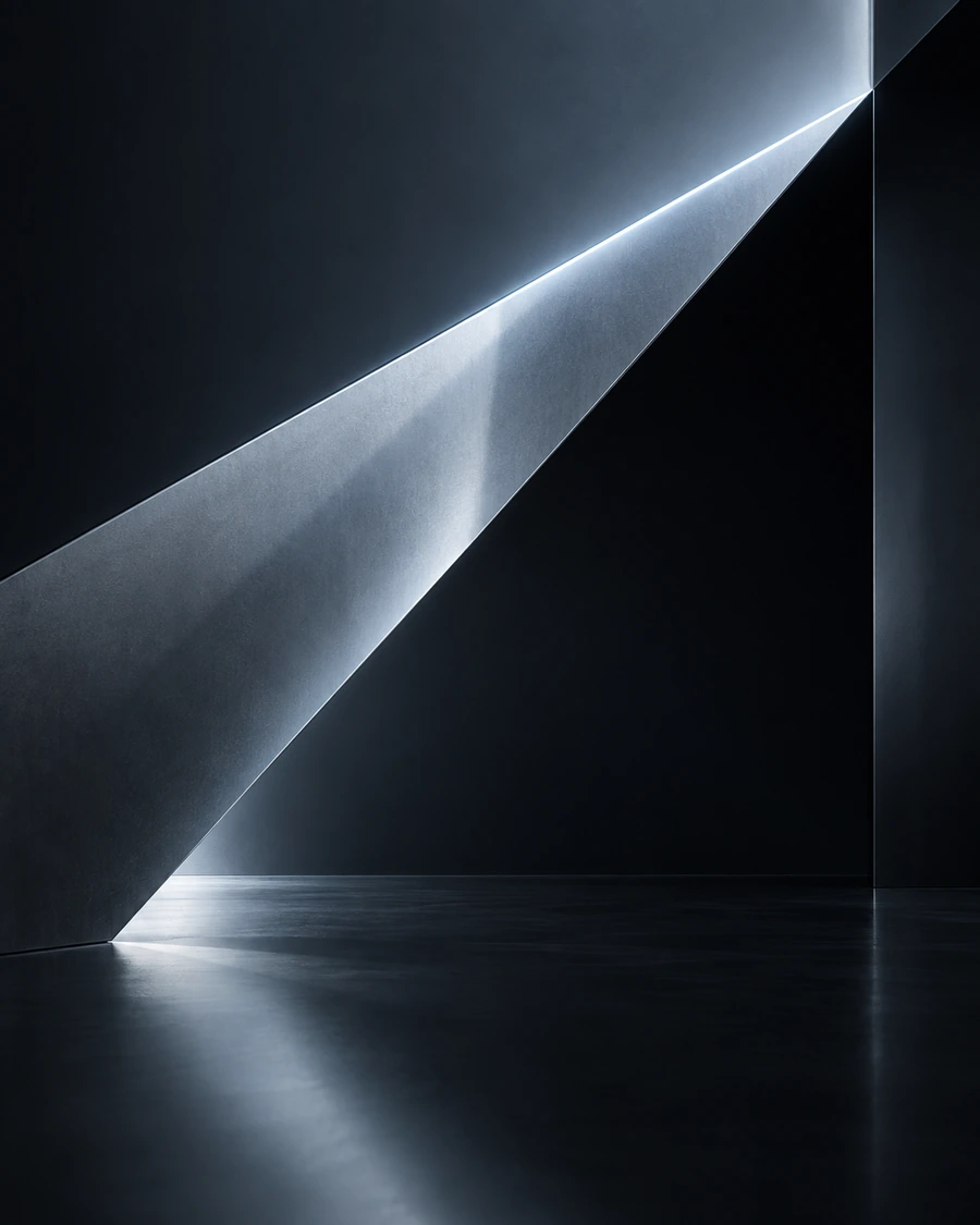 Abstract light architecture representing AI agents